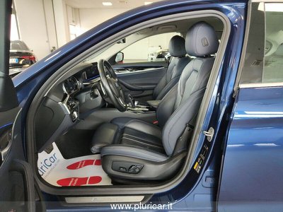 BMW Serie 5 530e Sport Auto Plug in Hybrid Navi Pelle Fari LED, - hovedbillede