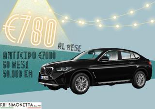 BMW X4 xDrive20d Msport (rif. 20231779), Anno 2018, KM 107147 - hovedbillede