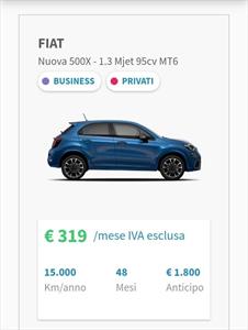 FIAT 500 1.0 Hybrid Dolcevita (rif. 18206988), Anno 2022 - hovedbillede