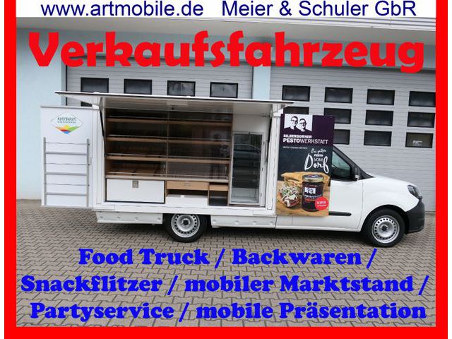 Fiat Doblo FoodTruck/Verkaufsfahrzeug/mob. Messestand - hovedbillede
