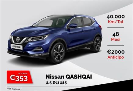 Nissan Qashqai Noleggio 48 Mesi, Anno 2020, KM 10000 - hovedbillede