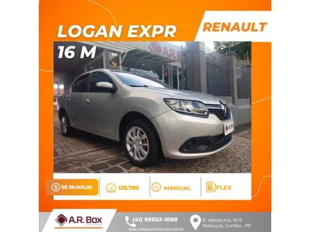 Renault Logan Expression 1.6 8V 2015 - hovedbillede